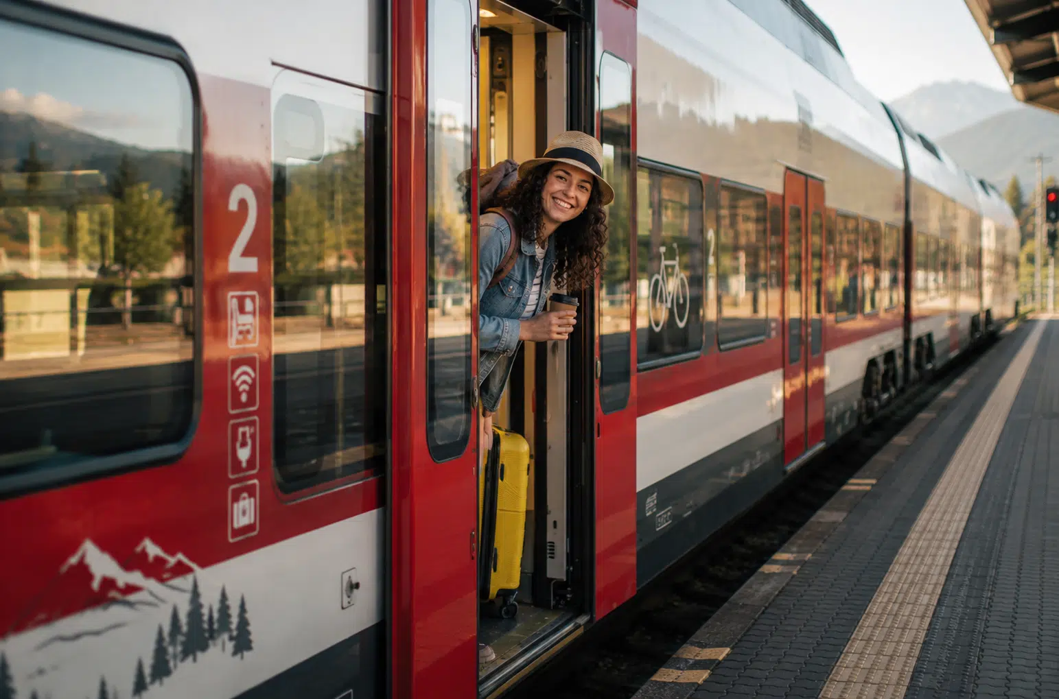 In treno